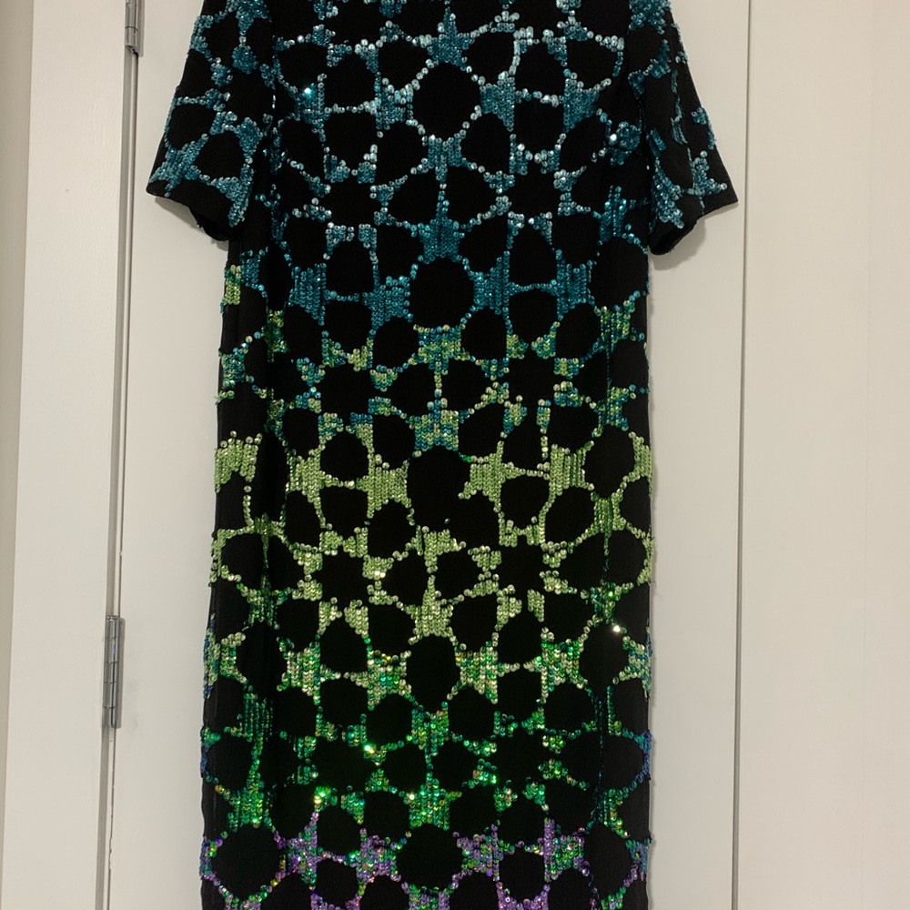 Beautiful sequin ombré evening dress